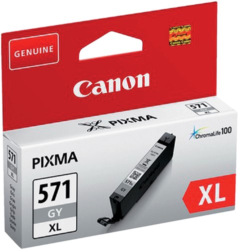 Inktcartridge Canon CLI-571XL  grijs