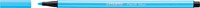 Viltstift STABILO Pen 68/031 medium neon blauw