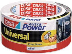 Duct tape tesa® extra Power Universal 25mx50mm wit