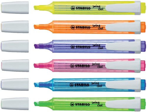 Markeerstift STABILO Swing cool 275/31 blauw-2