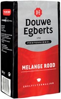 Koffie Douwe Egberts snelfiltermaling Melange Rood 500gr-1
