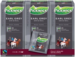 Thee Pickwick Fair Trade Earl grey thee 25 zakjes van 2gr