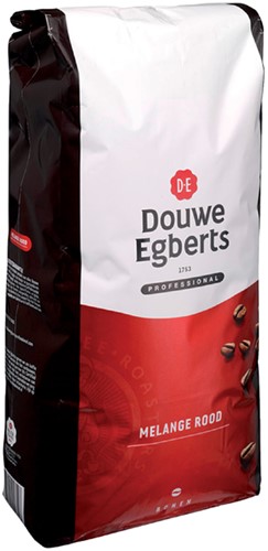 Koffie Douwe Egberts bonen Melange Rood 3kg-1