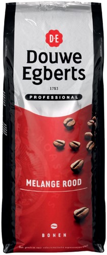 Koffie Douwe Egberts bonen Melange Rood 1kg-2