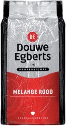 Koffie Douwe Egberts standaardmaling Melange Rood 1kg