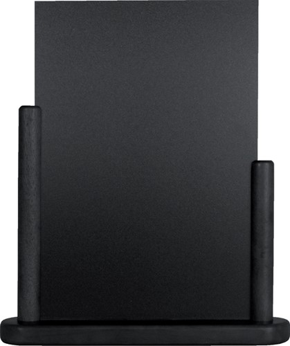 Krijtbord Securit 323x270x71mm zwart hout-3