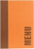 Menukaart Securit Trendy A5 1 x 2 tassen bruin-2