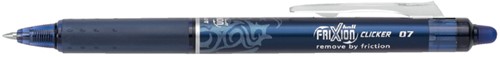 Rollerpen PILOT friXion clicker medium blauwzwart