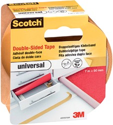 Dubbelzijdige plakband Scotch universeel 50mmx7m