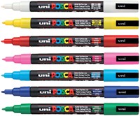 Verfstift Posca PC5M medium donkerblauw-2