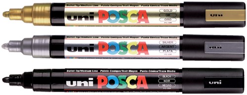 Verfstift Posca PC1MR extra fijn lichtgroen-6