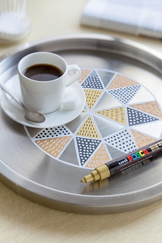 Verfstift Posca PC3M fijn assorti set à 8 stuks-3