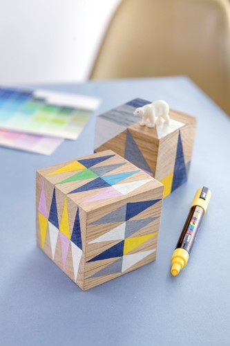 Brushverfstift Posca PCF350 1-10mm donkergroen-4