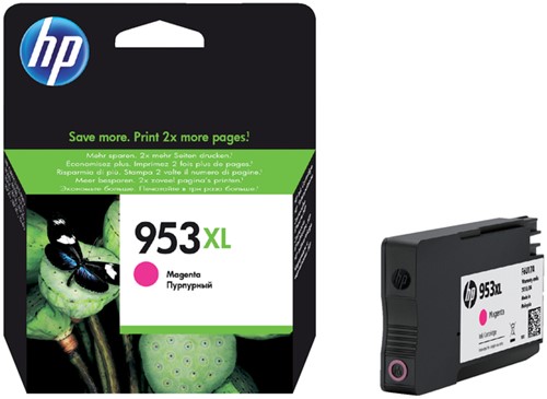 Inktcartridge HP F6U17AE 953XL rood