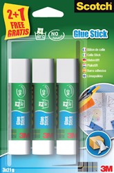 Lijmstift Scotch 21gr 2+1 gratis