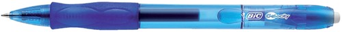 Gelschrijver Bic Gel-ocity medium blauw