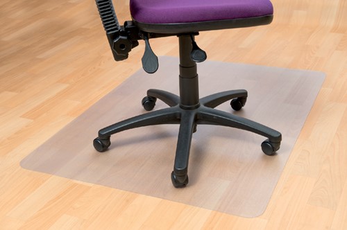 Stoelmat Floortex PVC 120x90cm voor harde vloeren retailpak-2