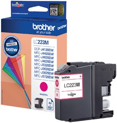 Inktcartridge Brother LC-223M rood