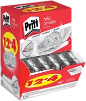 Correctietapevulling Pritt navul cassette Flex 4.2mmx12m promopack à 12+4 gratis-2