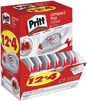 Correctieroller Pritt Compact Flex 4.2mmx 10m promo pack à 12+4 gratis-2