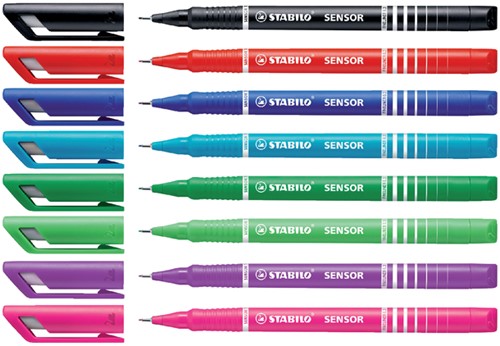 Fineliner STABILO Sensor 189/46 fijn zwart-6