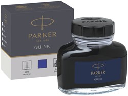 Vulpeninkt Parker Quink permanent 57ml blauw