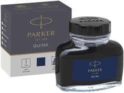 Vulpeninkt Parker Quink permanent 57ml blauw/zwart