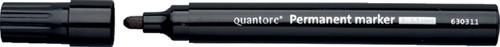 Permanent marker Quantore rond 1-1.5mm zwart