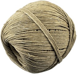 Henneptouw Muller 2-draads 100 gram ca 100 meter