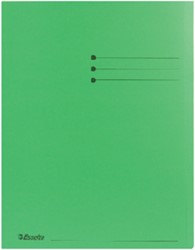 Vouwmap Esselte A4 met overslag manilla 180gr groen