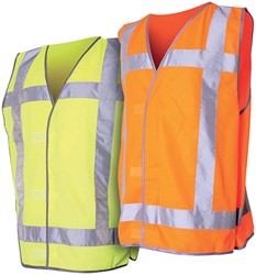 Veiligheidsvest QW3 fluor oranje