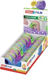 Plakbandhouder Tesa Eco mini roller met tape