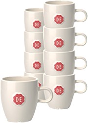 Kopje Douwe Egberts Lungo 150ml wit