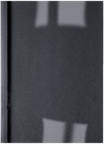 Thermische omslag GBC A4 3mm linnen zwart 100 stuks
