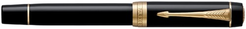 Vulpen Parker Duofold Classic black 18k GT fijn-2