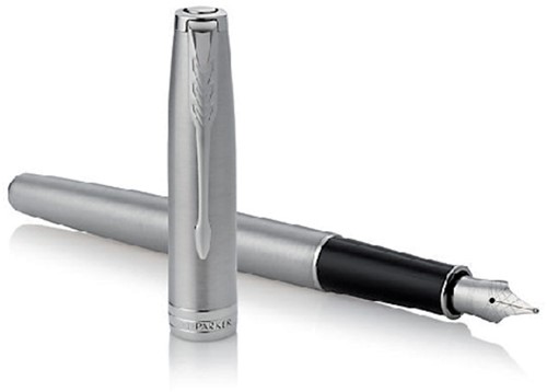 Vulpen Parker Sonnet stainless steel CT fijn-1