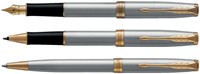 Balpen Parker Sonnet stainless steel GT medium-2