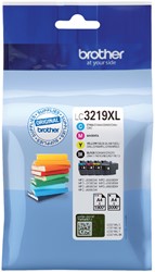 Inktcartridge Brother LC-3219XL zwart + 3 kleuren