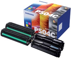 Tonercartridge Sam/hp CLT-P504C zwart + kleur
