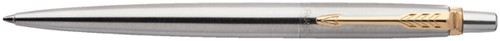 Balpen Parker Jotter stainless steel GT medium blister à 1 stuk-2