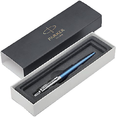 Balpen Parker Jotter Waterloo blue CT medium-3