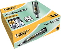 Viltstift Bic 1481 onyx schuin M zwart-3