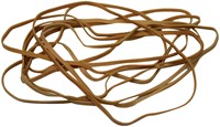 Elastiek Standard Rubber Bands 24 150x1.5mm 500gr 880 stuks bruin