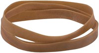 Elastiek Standard Rubber Bands 87 120x10mm 500gr 165 stuks bruin