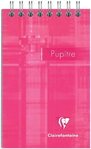 Notitieboek Clairefontaine Puptire 75x120mm spiraal lijn-1