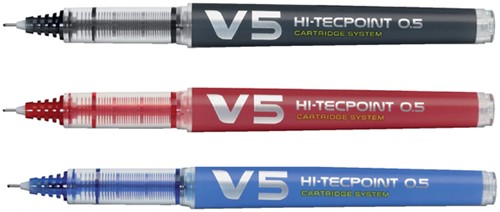 Rollerpen PILOT Begreen Hi-Tecpoint V5 fijn blauw-2