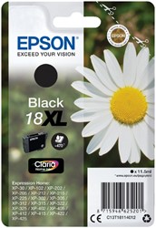 Inktcartridge Epson 18XL T1811 zwart