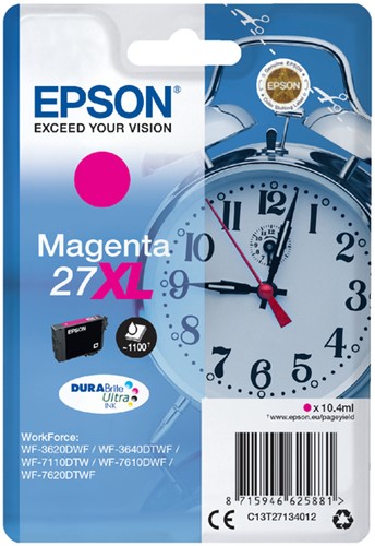 Inktcartridge Epson 27XL T2713 rood