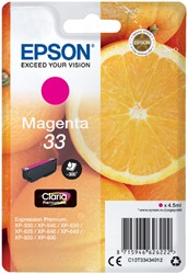 Inktcartridge Epson 33 T3343 rood