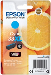 Inktcartridge Epson 33XL T3362 blauw